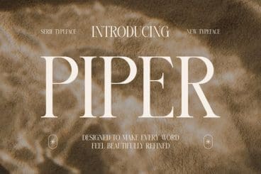 Piper – Refined Editorial Serif Font