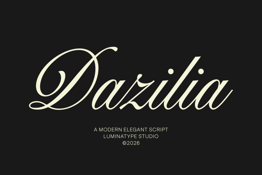 Script 9 Font Dazilia Script — Elegant Script Font - Befonts