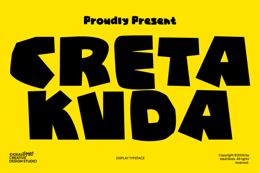 Creta Kuda Font - Befonts