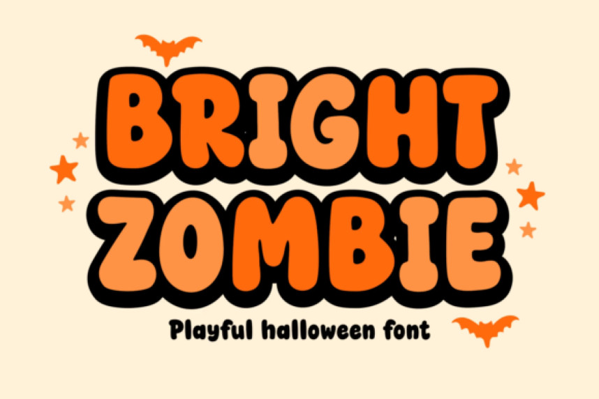 Bright Zombie Font - Befonts