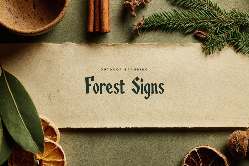 Taigawood Free Font preview image 3