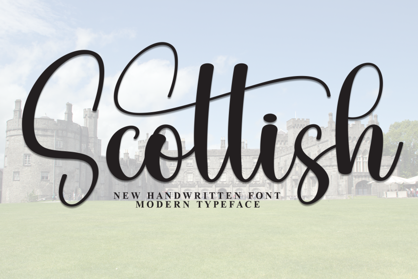 Scottish Modern Script Font Befonts scottish-modern-script-font-befonts