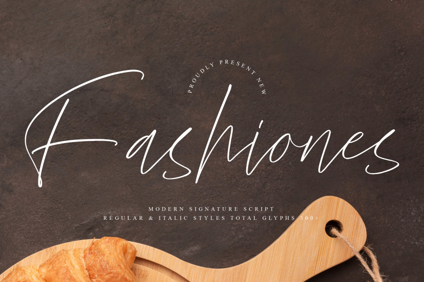 Numbers Font Stye Fashiones Handwritten Font - Befonts