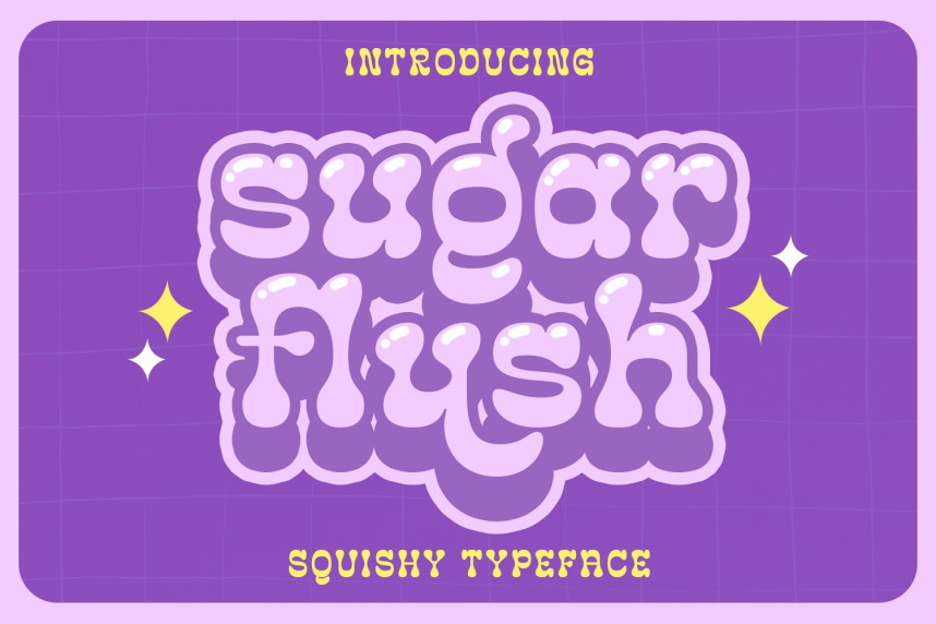 Sugar Flush – Reverse Contrast Font preview image 1
