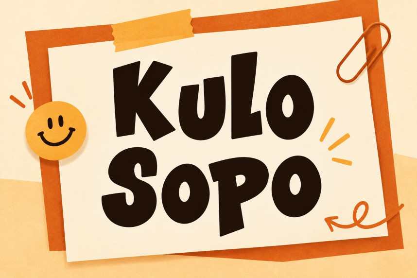 Kulo Sopo Font - Befonts